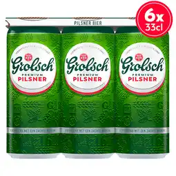 PLUS Grolsch Premium pilsner bier aanbieding