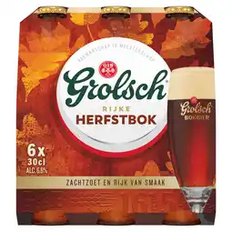 PLUS Grolsch Herfstbok fles aanbieding