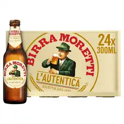 PLUS Birra Moretti L'Autentica bier fles aanbieding