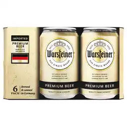 PLUS Warsteiner Bier aanbieding