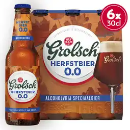 PLUS Grolsch Herfstbier 0.0 fles aanbieding