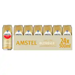 PLUS Amstel Blond bier aanbieding