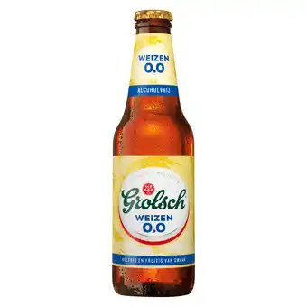 PLUS Grolsch Weizen 0.0 fles aanbieding