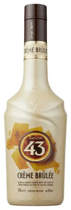PLUS Licor 43 Crème brulee aanbieding