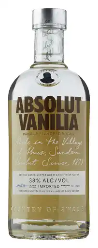PLUS Absolut Vodka Vanilia aanbieding