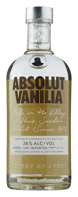 PLUS Absolut Vodka Vanilia aanbieding