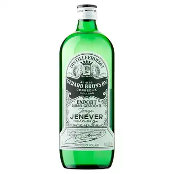PLUS Gerard Brons Export dubbel gestookte jonge jenever aanbieding