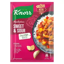 PLUS Knorr Maaltijdmix Sweet & Sour aanbieding