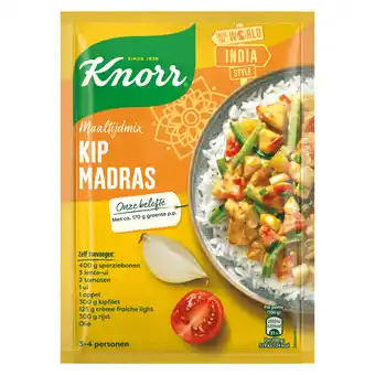 PLUS Knorr Maaltijdmix Kip Madras aanbieding