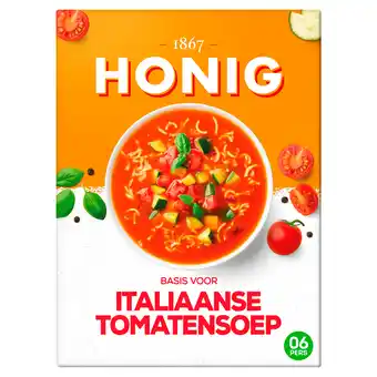 PLUS Honig Basis voor Italiaanse tomatensoep aanbieding