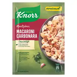 PLUS Knorr Mix voor Macaroni Carbonara aanbieding
