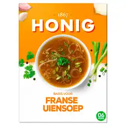 PLUS Honig Basis voor Franse uiensoep aanbieding