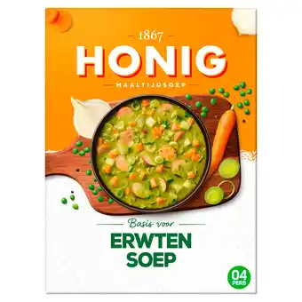 PLUS Honig Maaltijdsoep erwten aanbieding