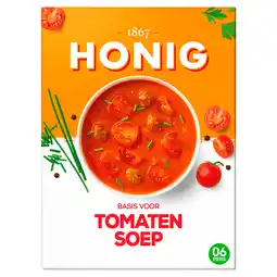 PLUS Honig Basis voor Tomatensoep aanbieding