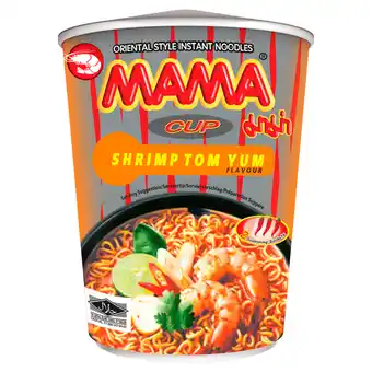 PLUS Mama Instant Cup Noedels Garnaal aanbieding