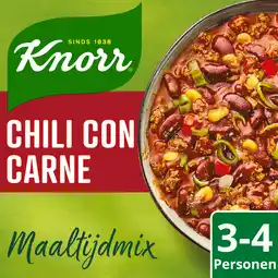 PLUS Knorr Maaltijdmix chili con carne aanbieding