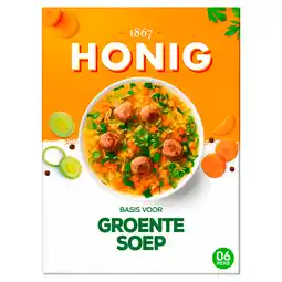 PLUS Honig Basis voor Groentesoep aanbieding