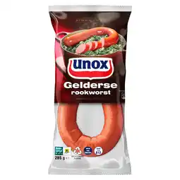 PLUS Unox Gelderse rookworst aanbieding