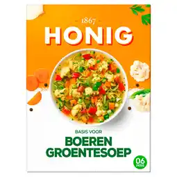 PLUS Honig Basis voor Boeren groentesoep aanbieding