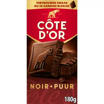 PLUS Côte d'Or Chocoladereep Puur L'Original aanbieding