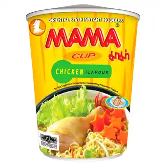 PLUS Mama Instant Cup Noedels Kip aanbieding