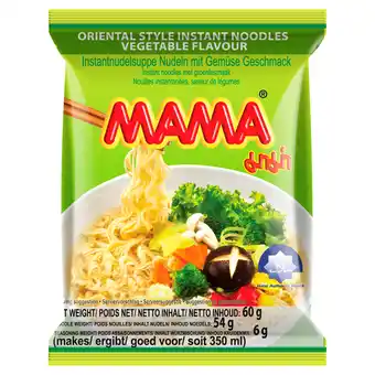 PLUS Mama Instant noedels met groentesmaak aanbieding