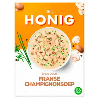 PLUS Honig Franse Champignonsoep aanbieding