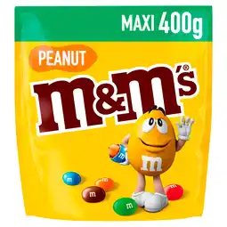 PLUS M&M'S Melk chocolade pinda snoepjes aanbieding
