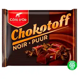 PLUS Côte d'Or Chokotoff chocolaatjes puur aanbieding