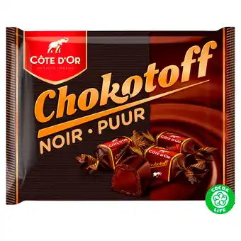 PLUS Côte d'Or Chokotoff chocolaatjes puur aanbieding