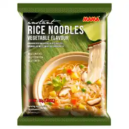 PLUS Mama Instant Rijst Noedel Groente aanbieding