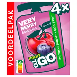 PLUS Servero Fruit To Go Very Bery aanbieding
