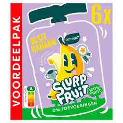 PLUS Servero Slurpfruit Beste Banaan aanbieding