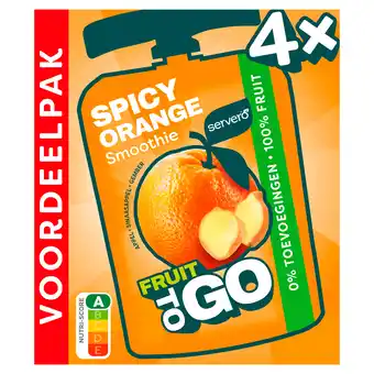 PLUS Servero Fruit To Go Spicy Orange aanbieding