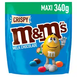 PLUS M&M'S Melk Chocolade Crispy aanbieding