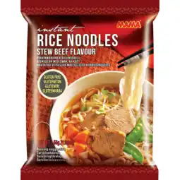PLUS Mama instant rijst noedels runderstoof aanbieding