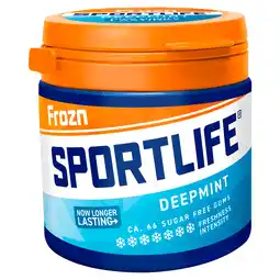 PLUS Sportlife Frozn Deepmint Kauwgom Suikervrij aanbieding