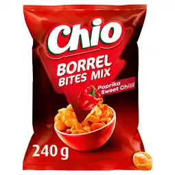 PLUS Chio Borrelbites paprika sweet chili aanbieding