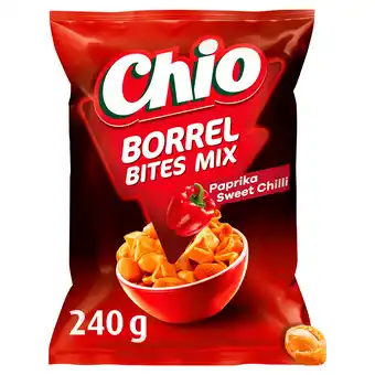 PLUS Chio Borrelbites paprika sweet chili aanbieding
