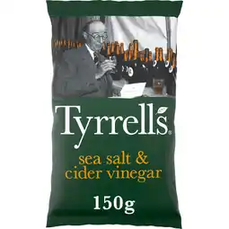 PLUS Tyrrells Sea salt & cider vinegar aanbieding