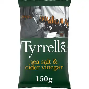 PLUS Tyrrells Sea salt & cider vinegar aanbieding
