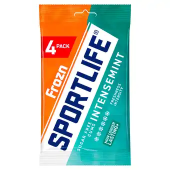 PLUS Sportlife Frozn Intense Kauwgom Suikervrij aanbieding
