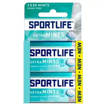 PLUS Sportlife Mints Extramint Suikervrij aanbieding