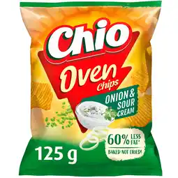 PLUS Chio Oven chips sour cream aanbieding