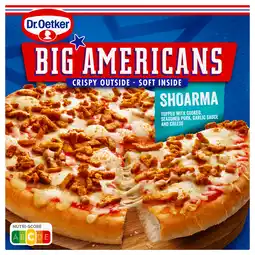 PLUS Dr. Oetker Big Americans Shoarma aanbieding
