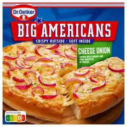 PLUS Dr. Oetker Big Americans Cheese Onion aanbieding