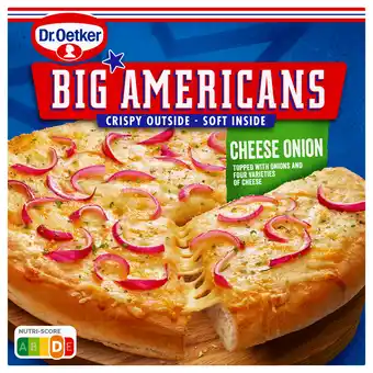 PLUS Dr. Oetker Big Americans Cheese Onion aanbieding