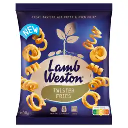 PLUS Lamb Weston Twister Fries aanbieding