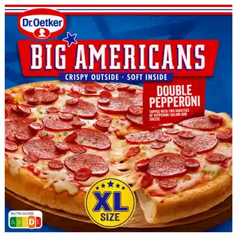 PLUS Dr. Oetker Big Americans XL pizza pepperoni aanbieding