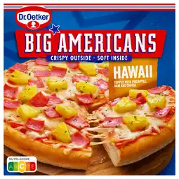 PLUS Dr. Oetker Big Americans pizza Hawaii aanbieding